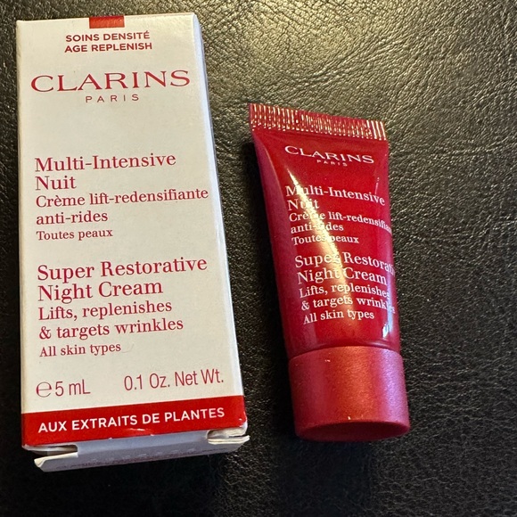 Clarins Super Restorative night  Cream 5ml *PRICE FIRM*. - Picture 1 of 8
